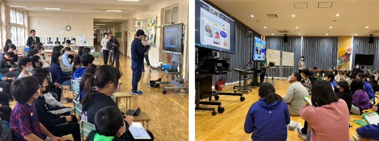 発表授業の様子
