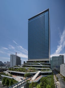 「東京ポートシティ竹芝」 外観・スキップテラス
