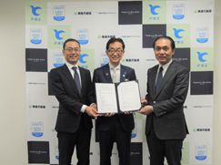 東急プラザ戸塚での連携協定締結式 2024年3月14日（木）