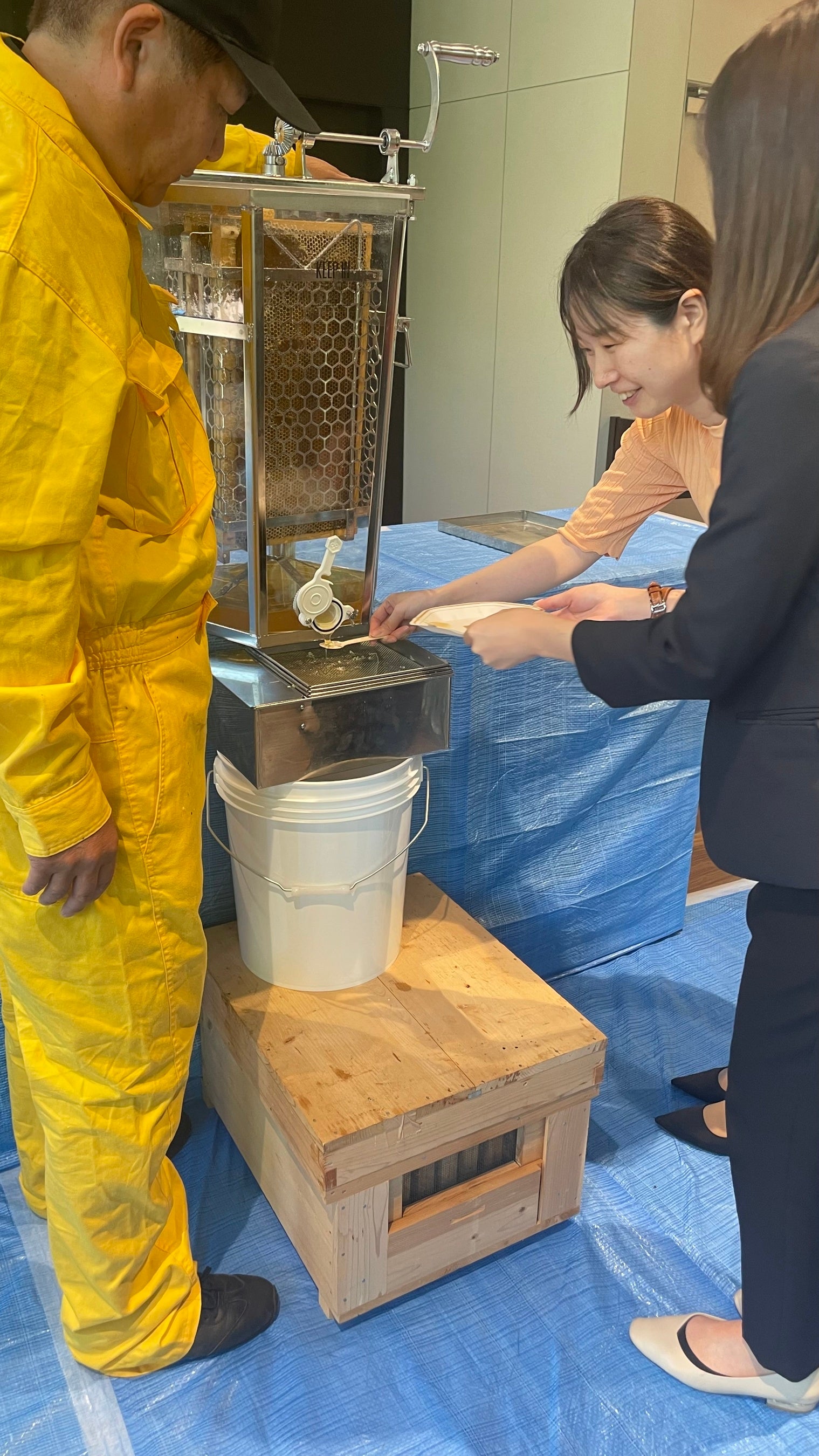 5月29日 採蜜・試食イベント
