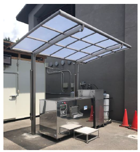 東急ハーヴェストクラブ旧軽井沢にて導入した 業務用コンポスト「バイオクリーン」