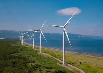 リエネ銭函風力発電所(北海道小樽市)