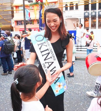2019 　ミスユニバースジャパンプレリミナリー　沖縄代表　小嶺美沙樹