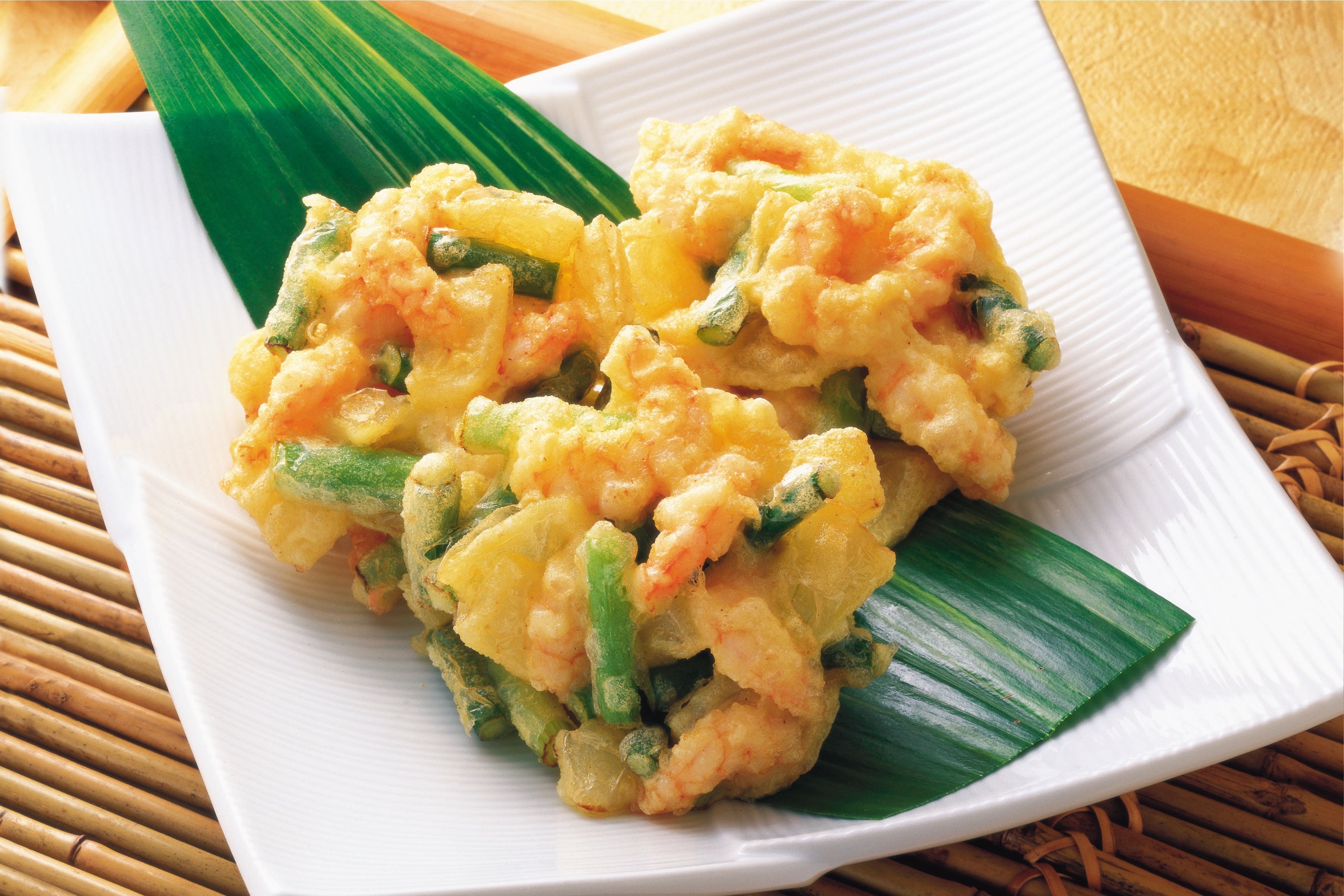 ▲有機にんにく王の芽入りかき揚げ