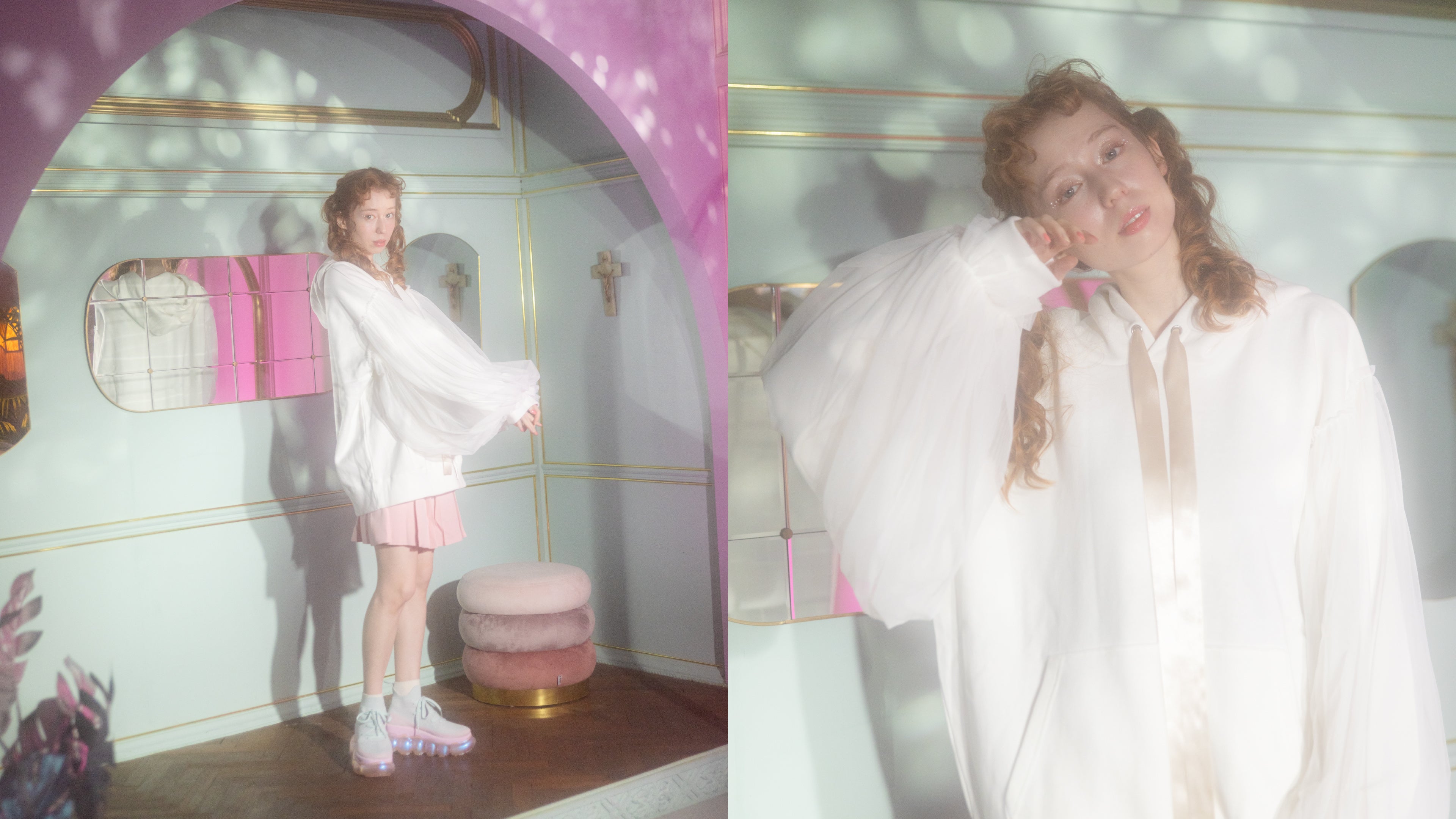 牡蠣の妖精をイメージしたOyster Fairy Hoodie