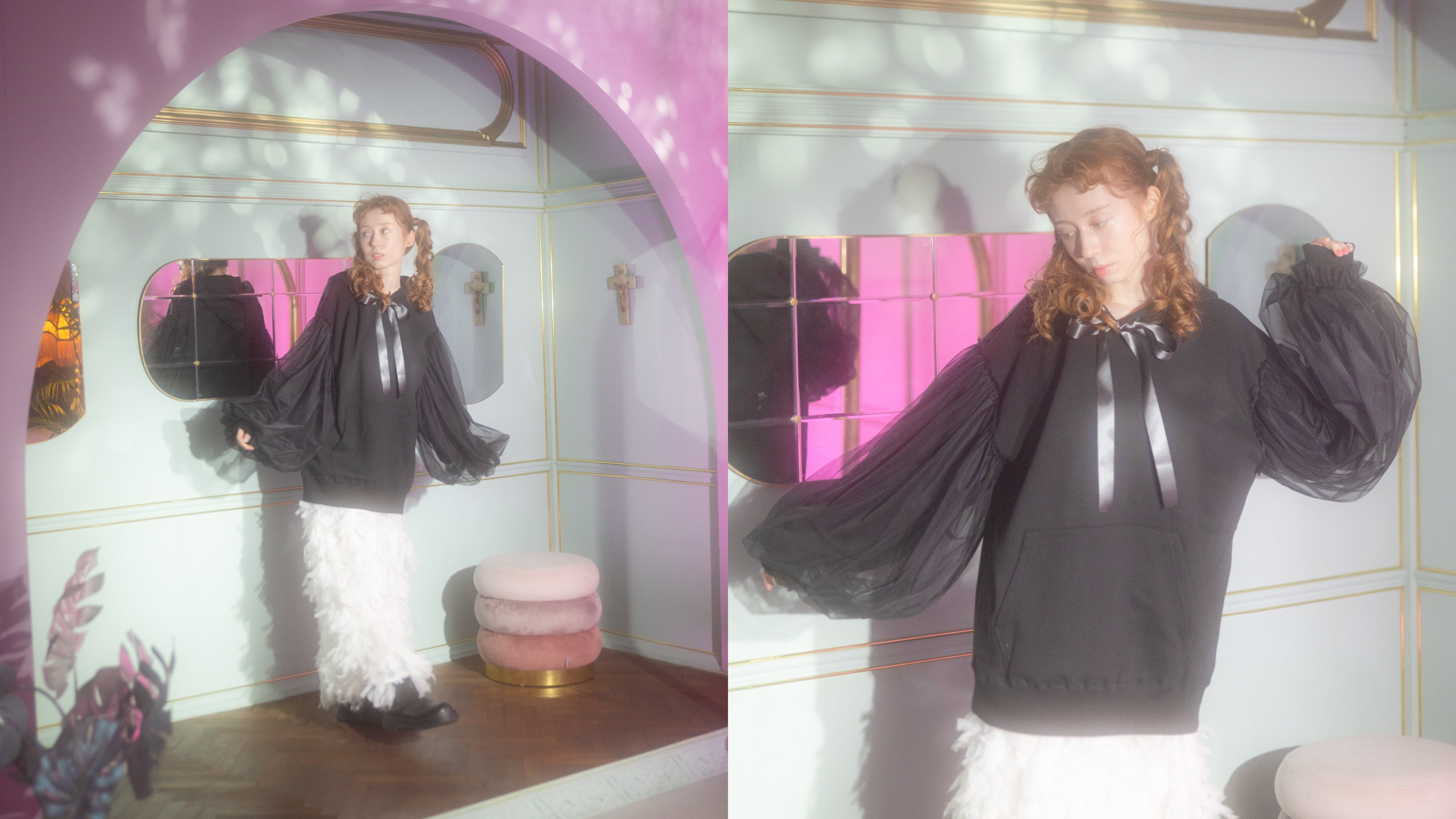 牡蠣の妖精をイメージしたOyster Fairy Hoodie