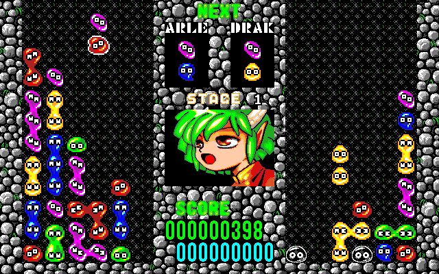 ぷよぷよゲーム画面２