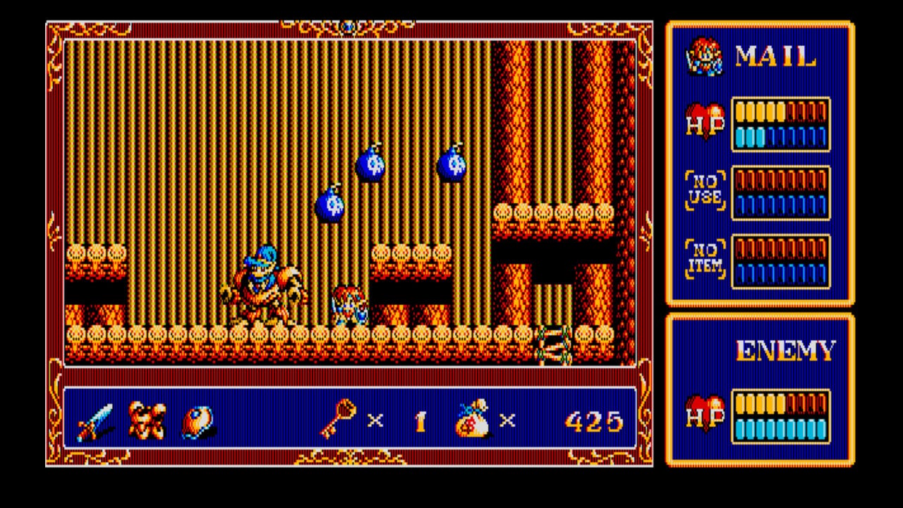【PC-8801ソフト】ぽっぷるメイル POPFUL MAIL PC88 - 音楽使用場面：ぽっぷるメイル PC-8801版