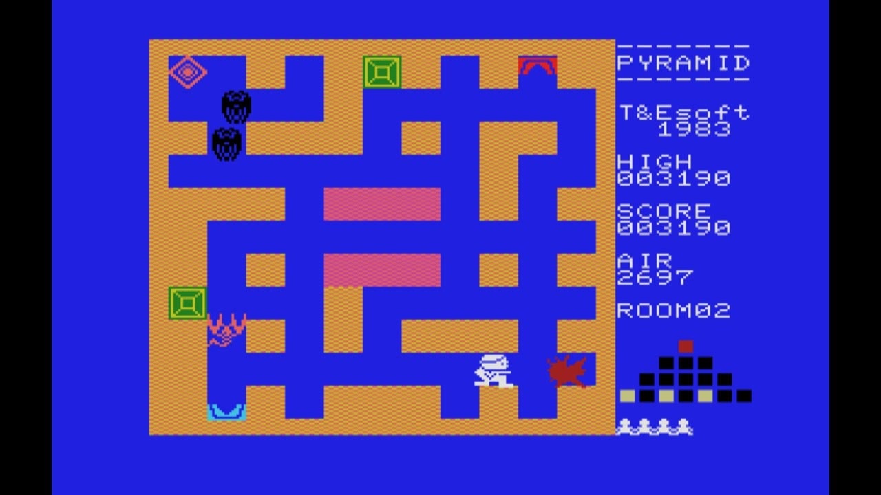 懐かしのMSXゲーム復活!EGGコンソールでピラミッド・ワープ体験! 懐かしのMSXゲーム復活!EGGコンソールでピラミッド・ワープ体験!