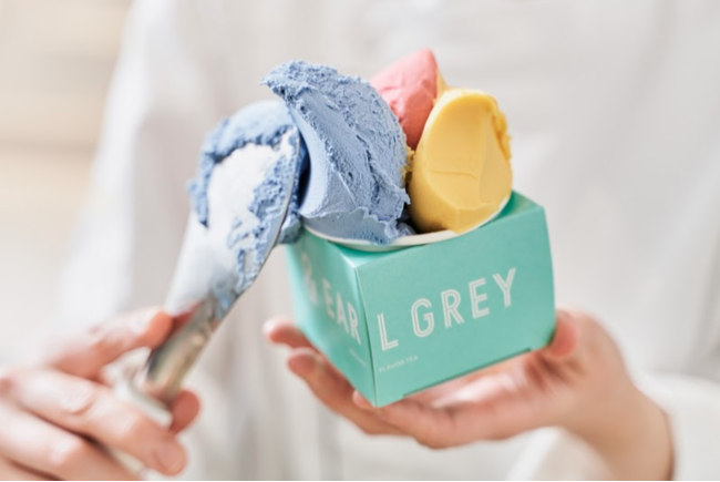 Ryals】 アールデコのアイスクリームセット 7本 サーバー Ryals