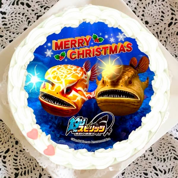 公式ライセンス商品】『釣りスピリッツ』クリスマスケーキ2023が登場