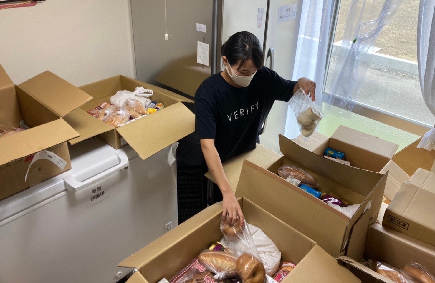 フードバンク湘南の活動風景