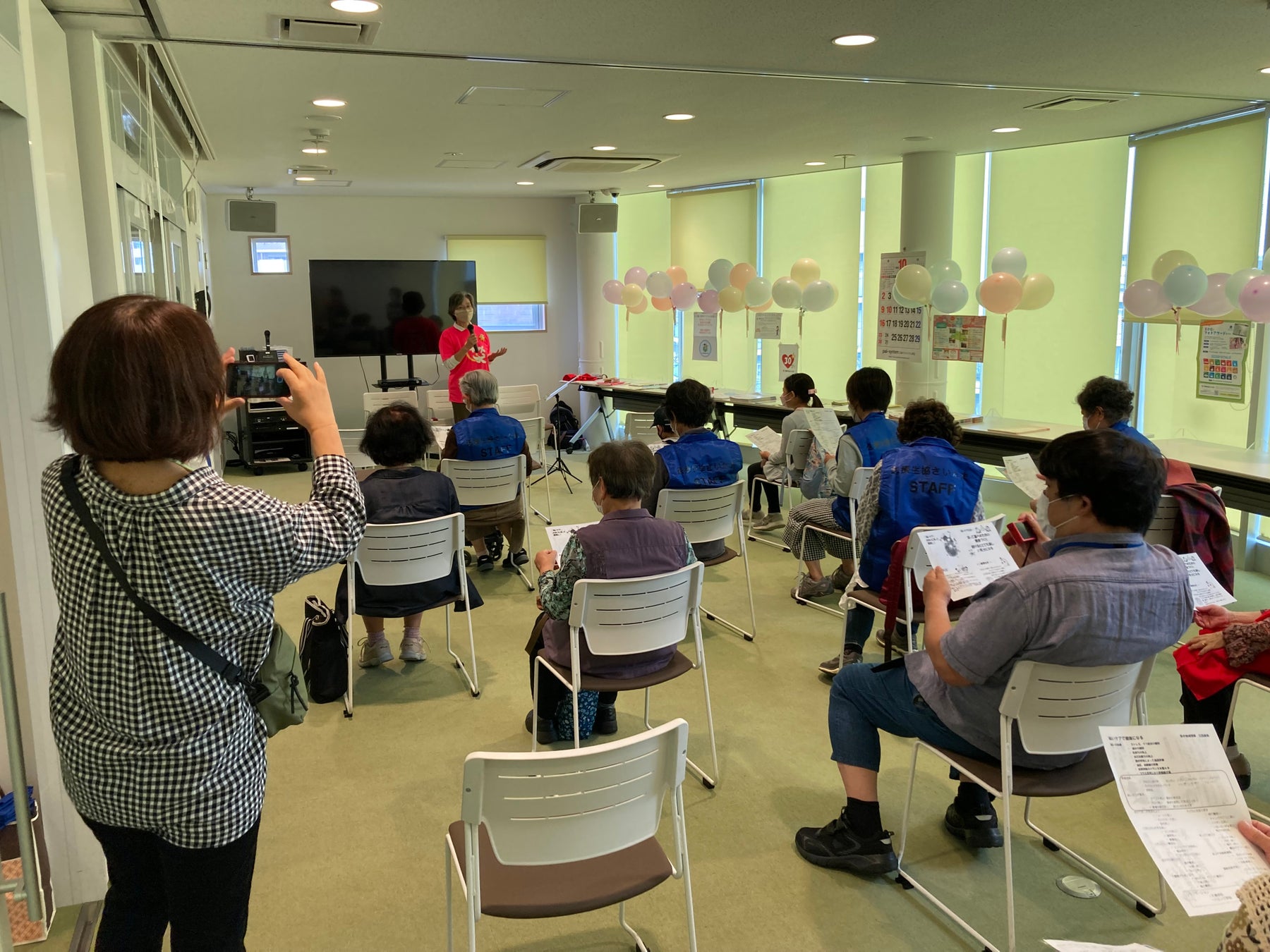 10月開催の健康イベントの様子