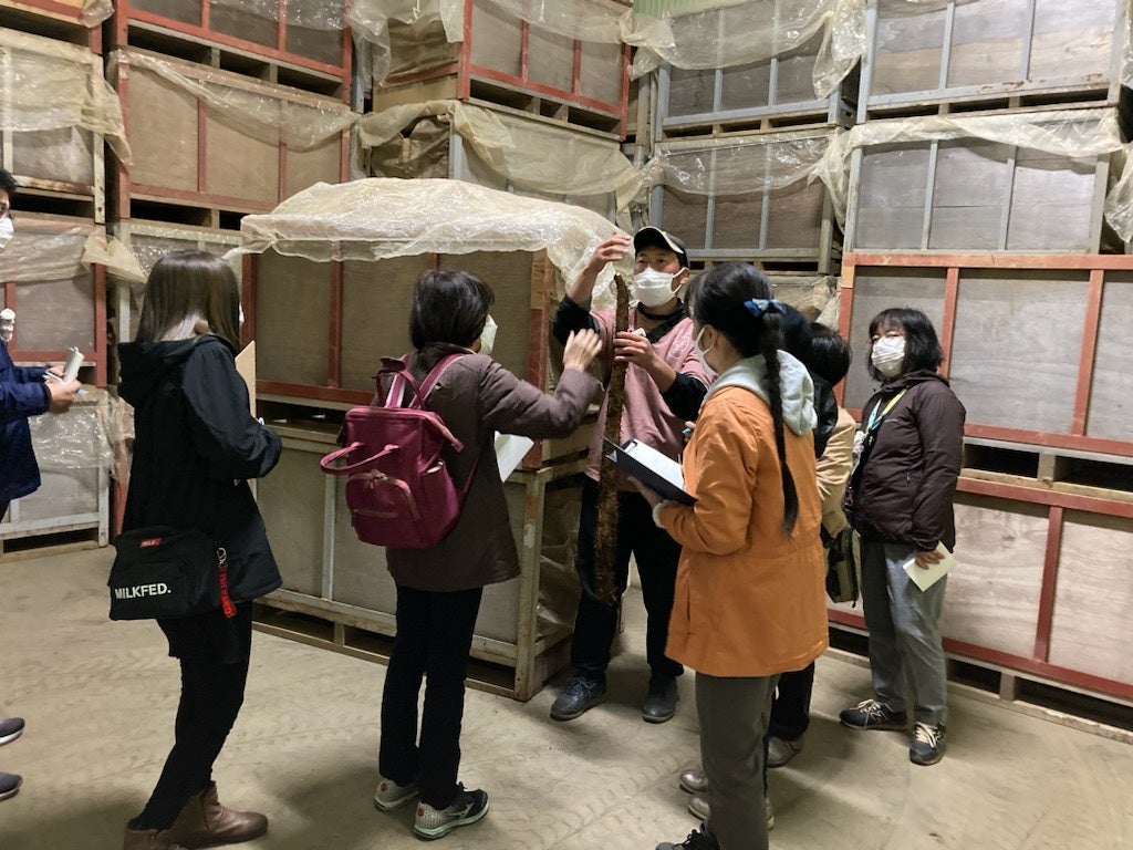 貯蔵状態も確認