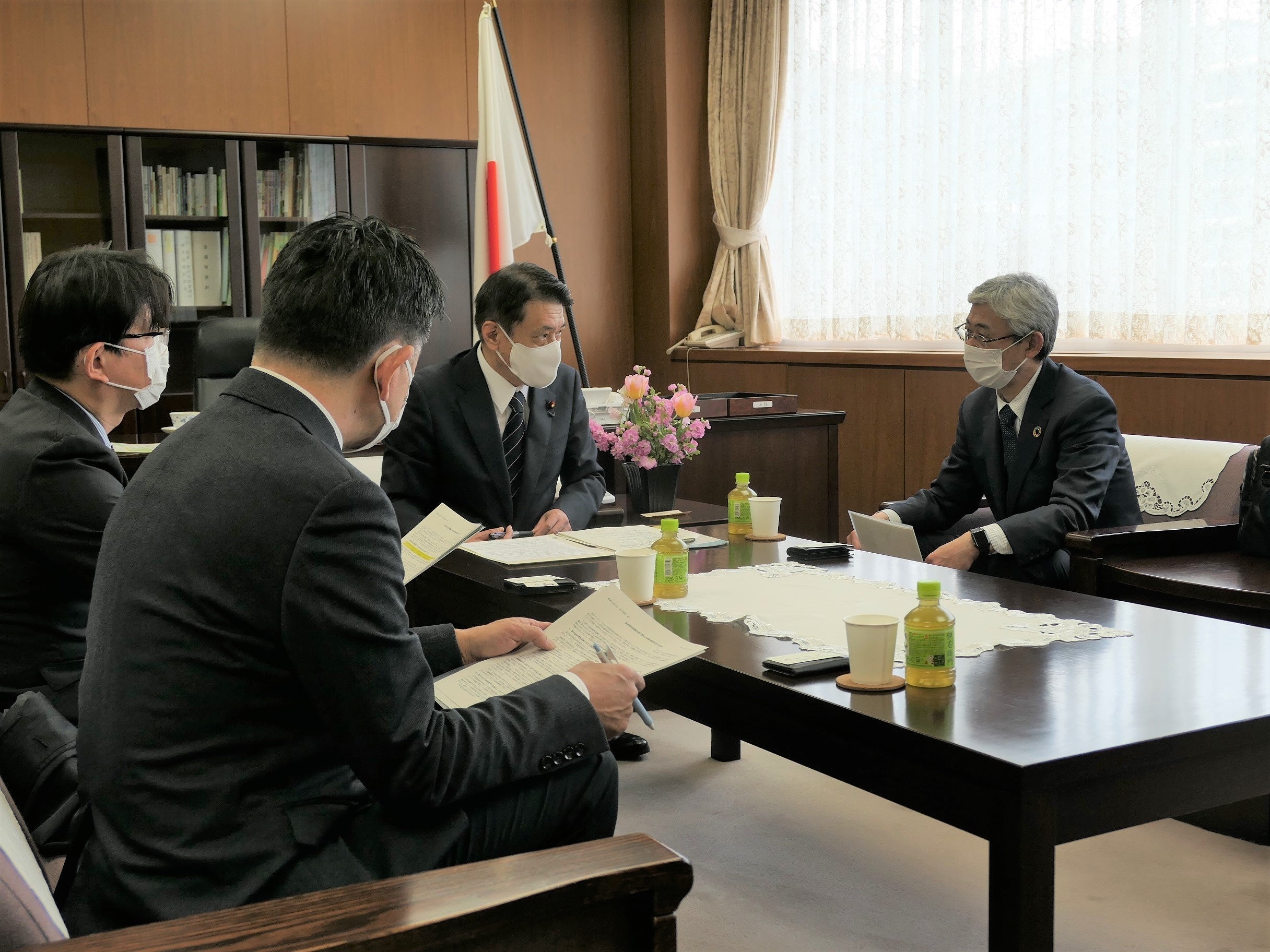 意見交換のようす