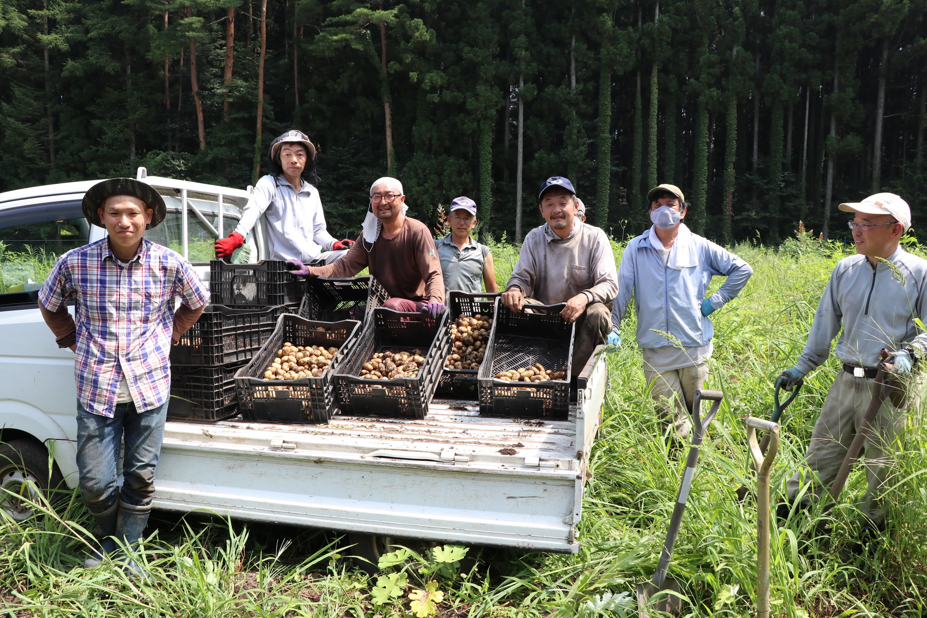 くらぶち草の会の生産者のみなさん
