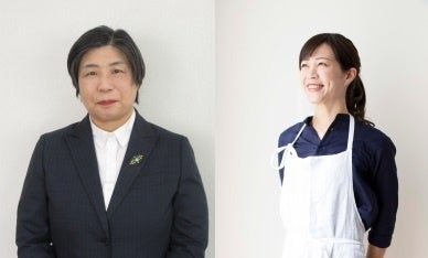 蒲池桂子さん（左）吉田愛さん（右）