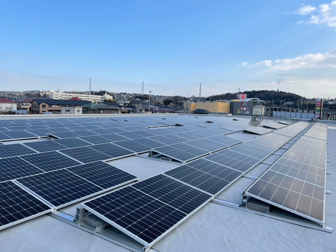 横浜北センター太陽光パネル