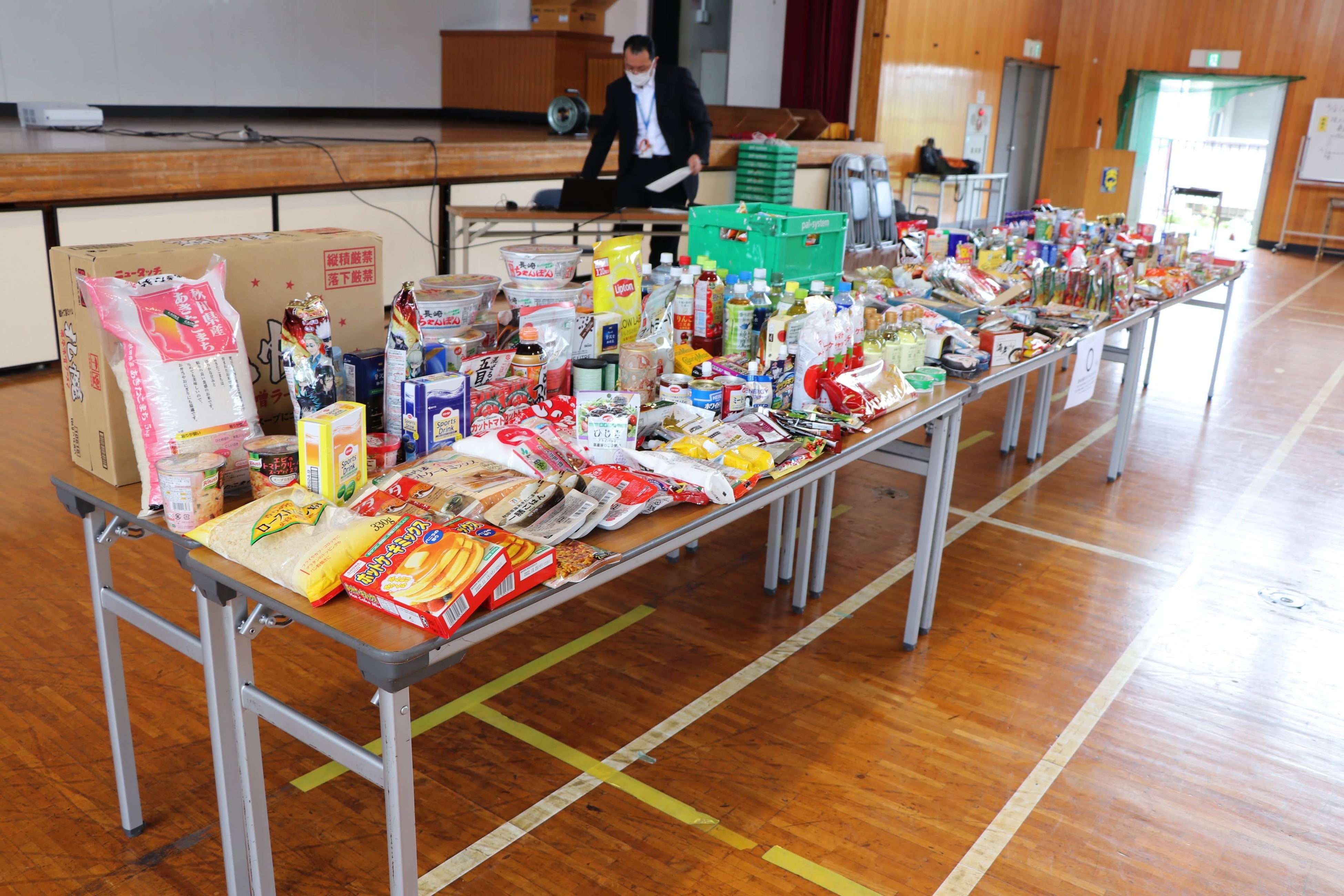 昨年のフードドライブ