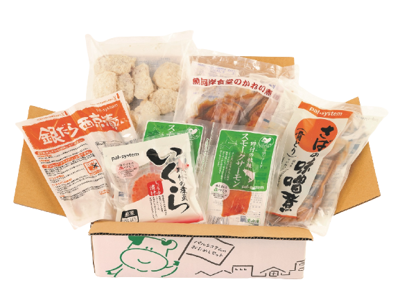 利用者に人気が高い魚料理5種のセット