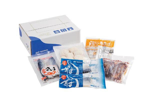 利用者に人気が高い魚料理5種のセット