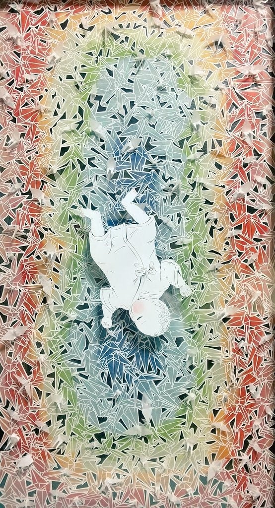 常設展示の「どうかこの子を眠らせて」