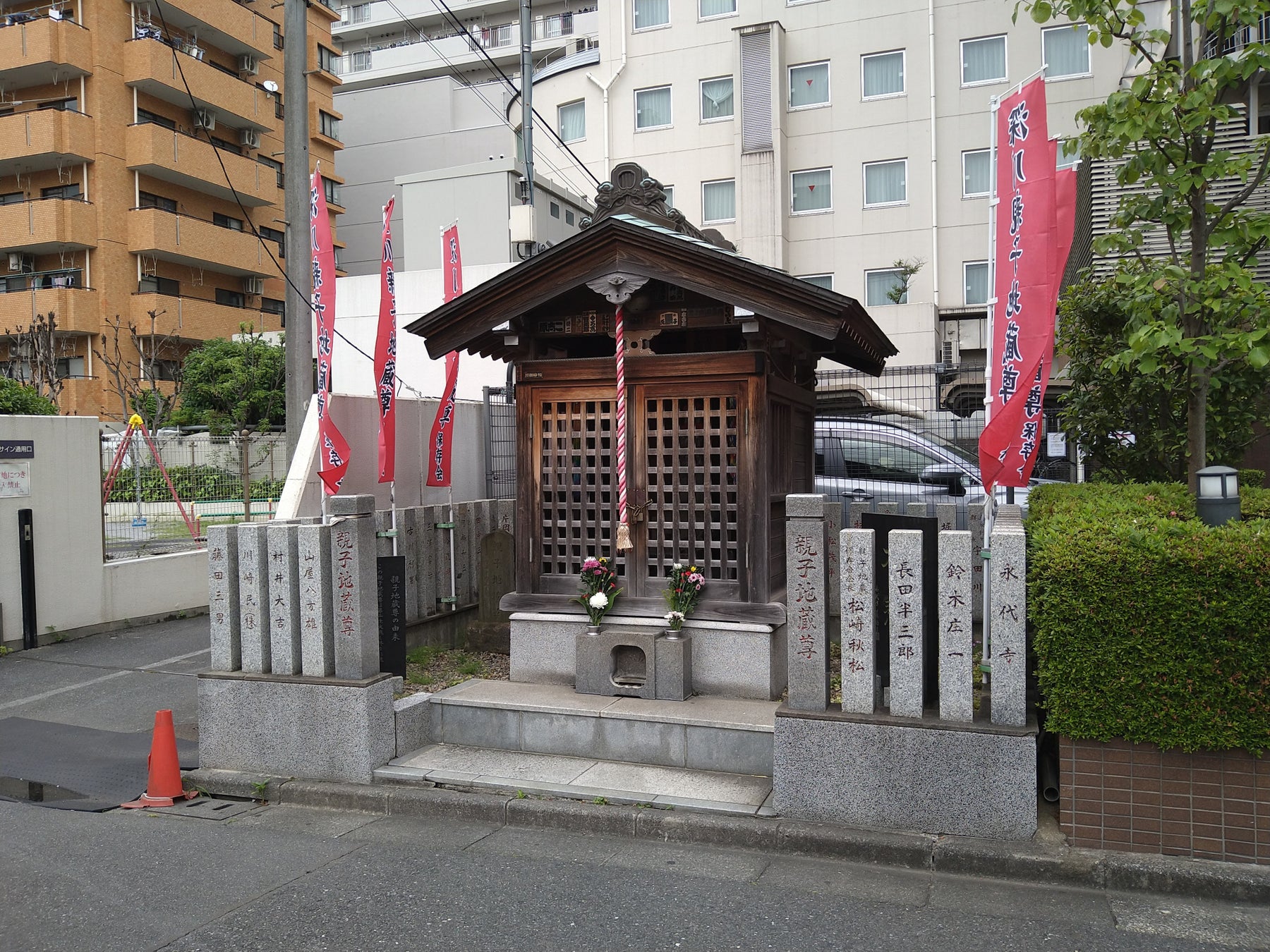 ▲深川親子地蔵尊
