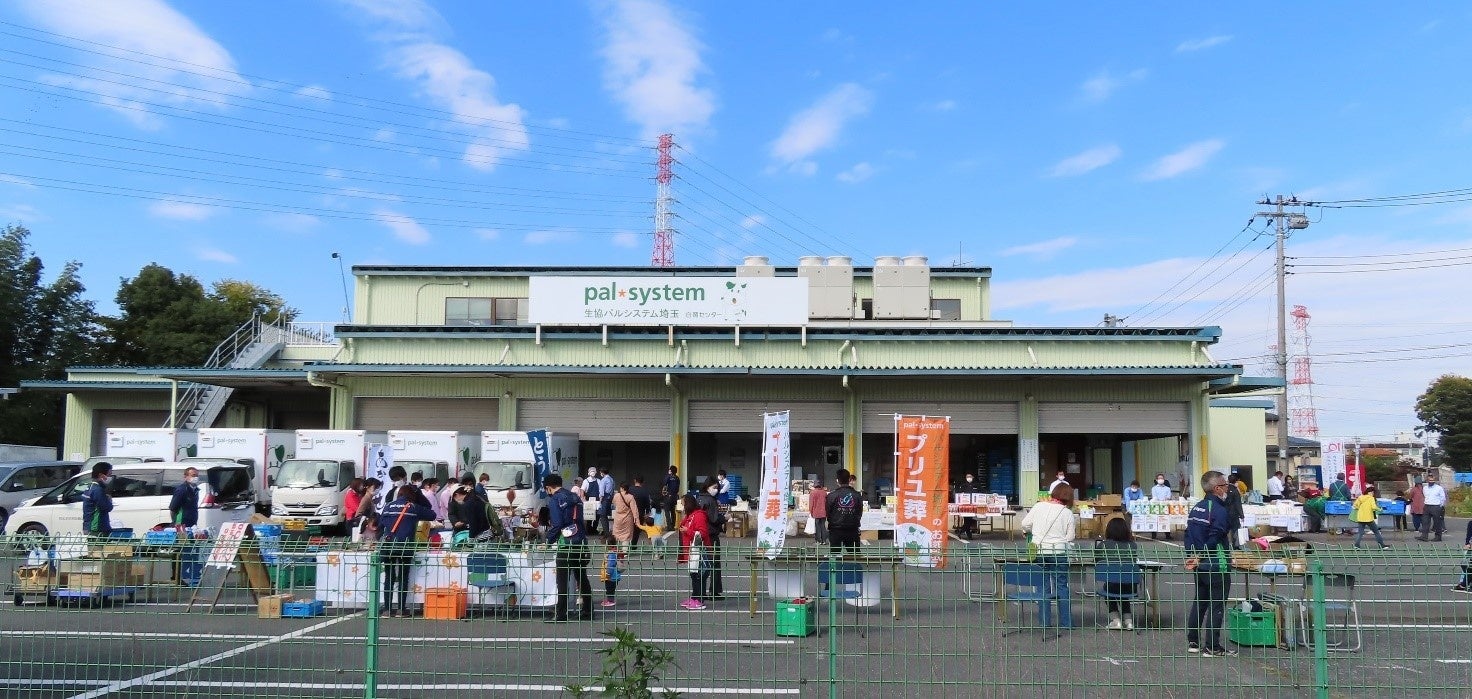 ▲2022年開催の白岡センターでのパル・マルシェ