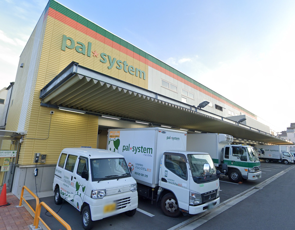 ▲ふだん関係者以外入れない配送センターを開放