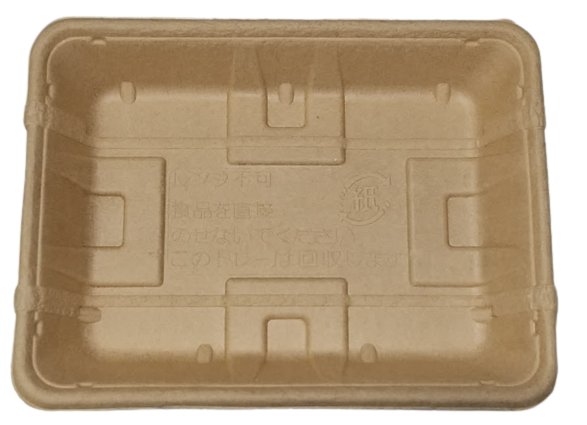 新規導入の紙製トレー