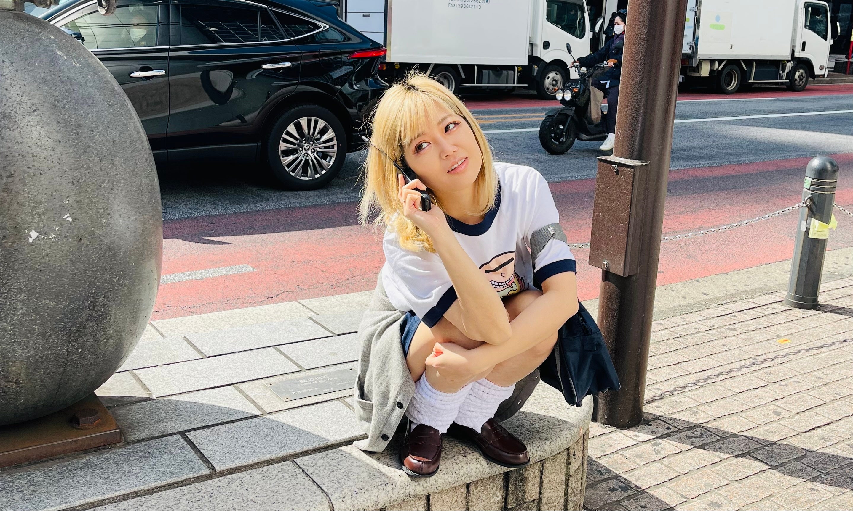 ルーズソックス（WHITE）