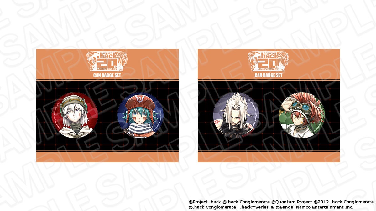 .hack//20周年記念展　カイト・司プレートキーホルダー hack//20周年記念展 in アベノラクバス」があべのハルカス近鉄