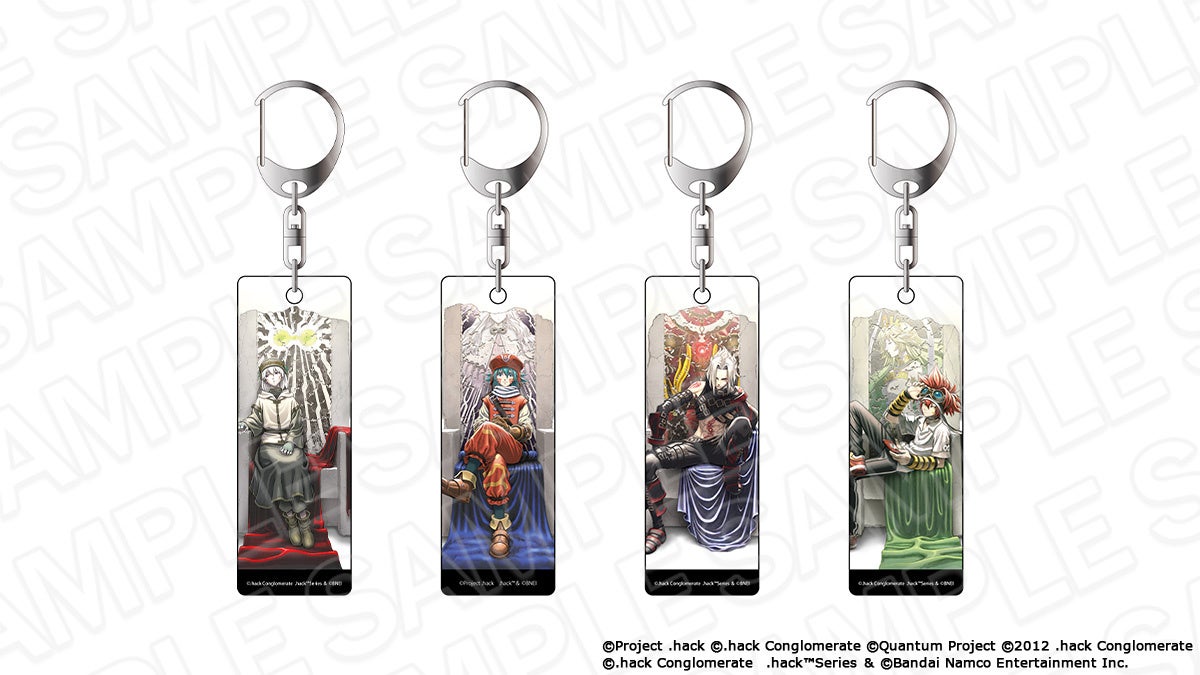 .hack//20周年記念展　カイト・司プレートキーホルダー hack//20周年記念展 in アベノラクバス」があべのハルカス近鉄