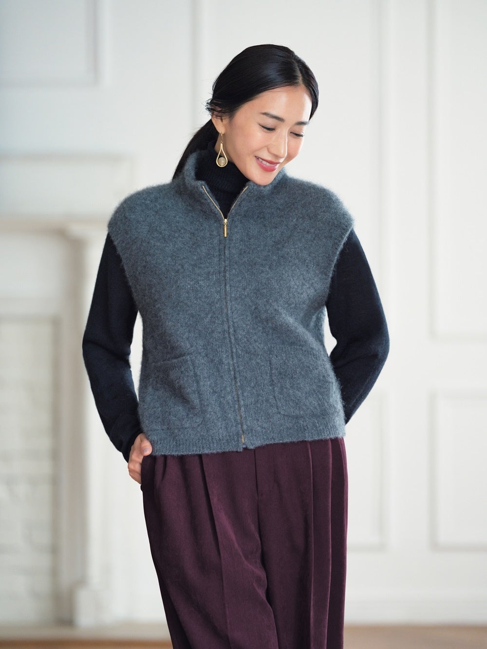 高島屋オリジナル カシミアセーター カシミアカーディガン