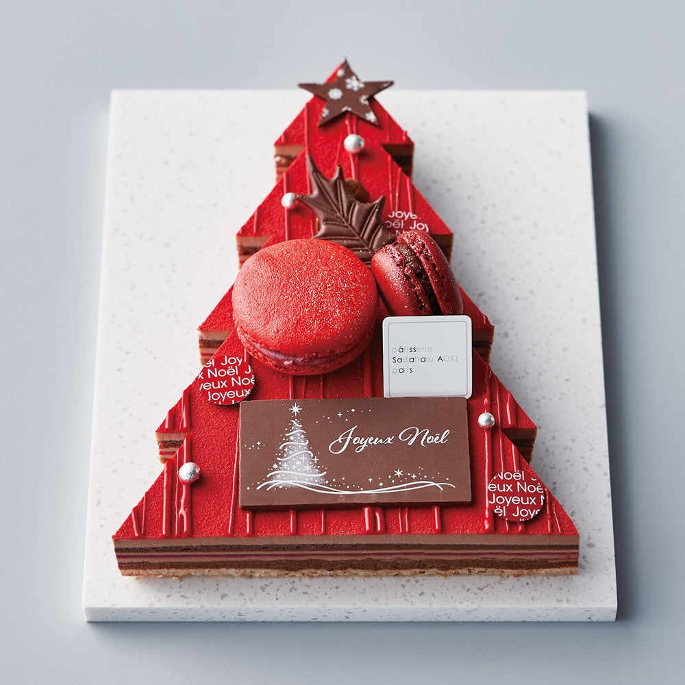 シーグラスアート『Merry Christmas.。.:*☆～大きなケーキと～』 シックスセンシズ 京都24年クリスマスケーキ、“あまおう苺×発酵