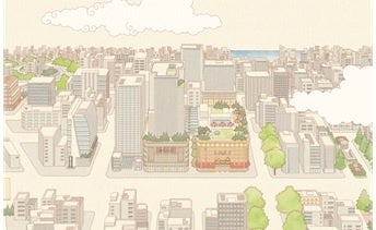 日本橋今昔未来絵図（イメージ）