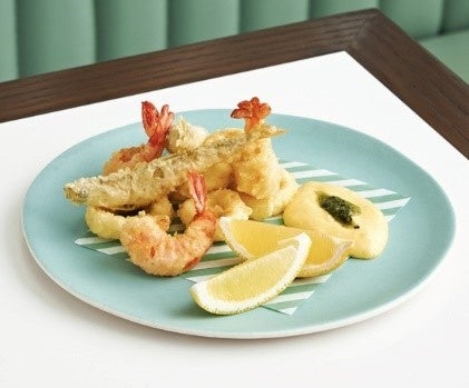 シーフードのフリット