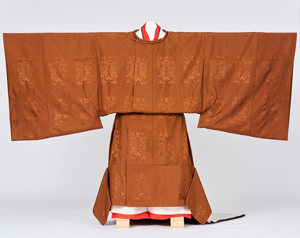 御束帯 黄櫨染御袍