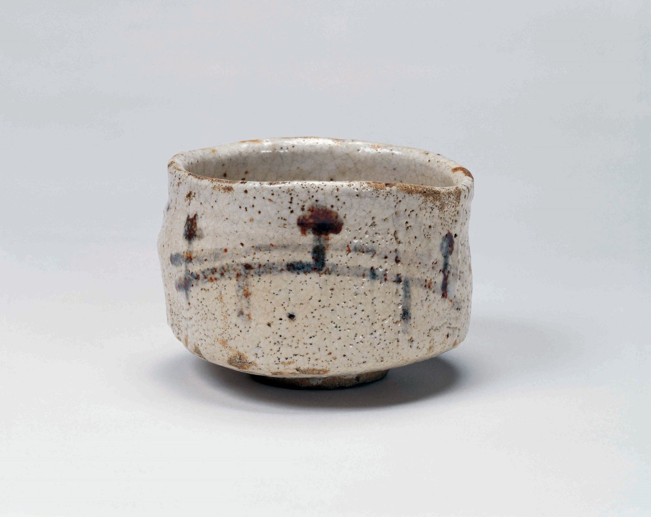 志野茶碗 銘「弁慶」　桃山時代 