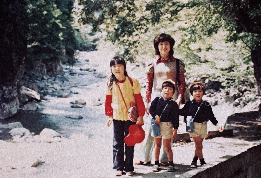 1973年、広島県内で(小3）