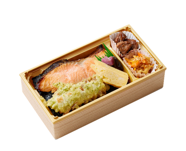 ≪横浜高島屋限定≫ かながわのしゃけ海苔弁 1,512円