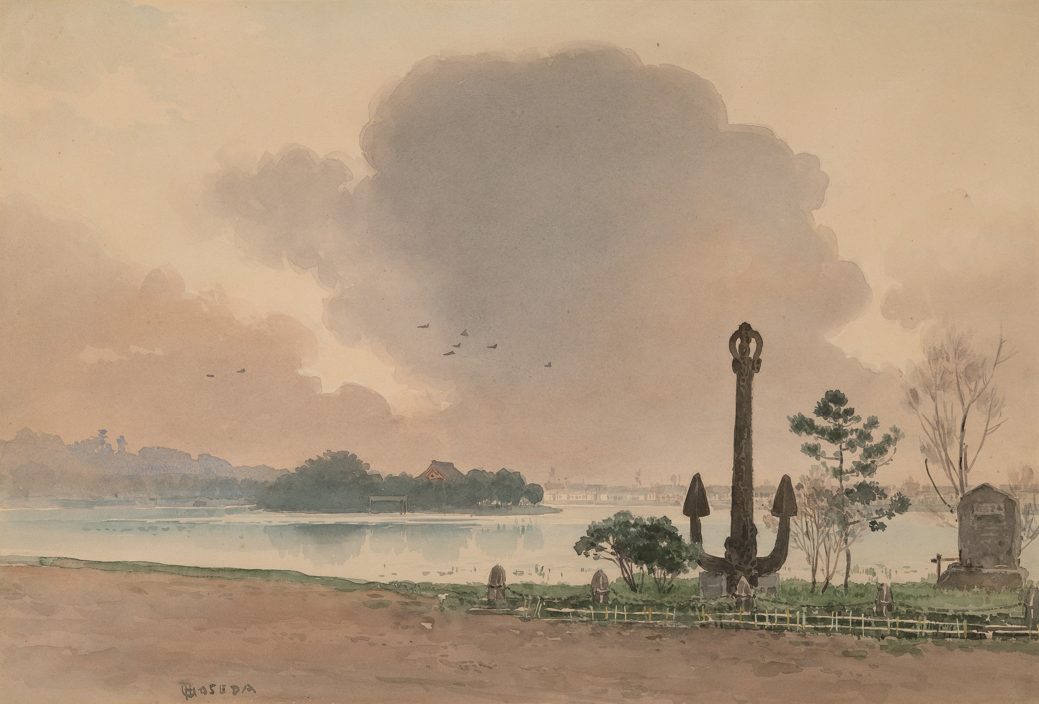 五姓田芳柳（2世）《横浜居留地》