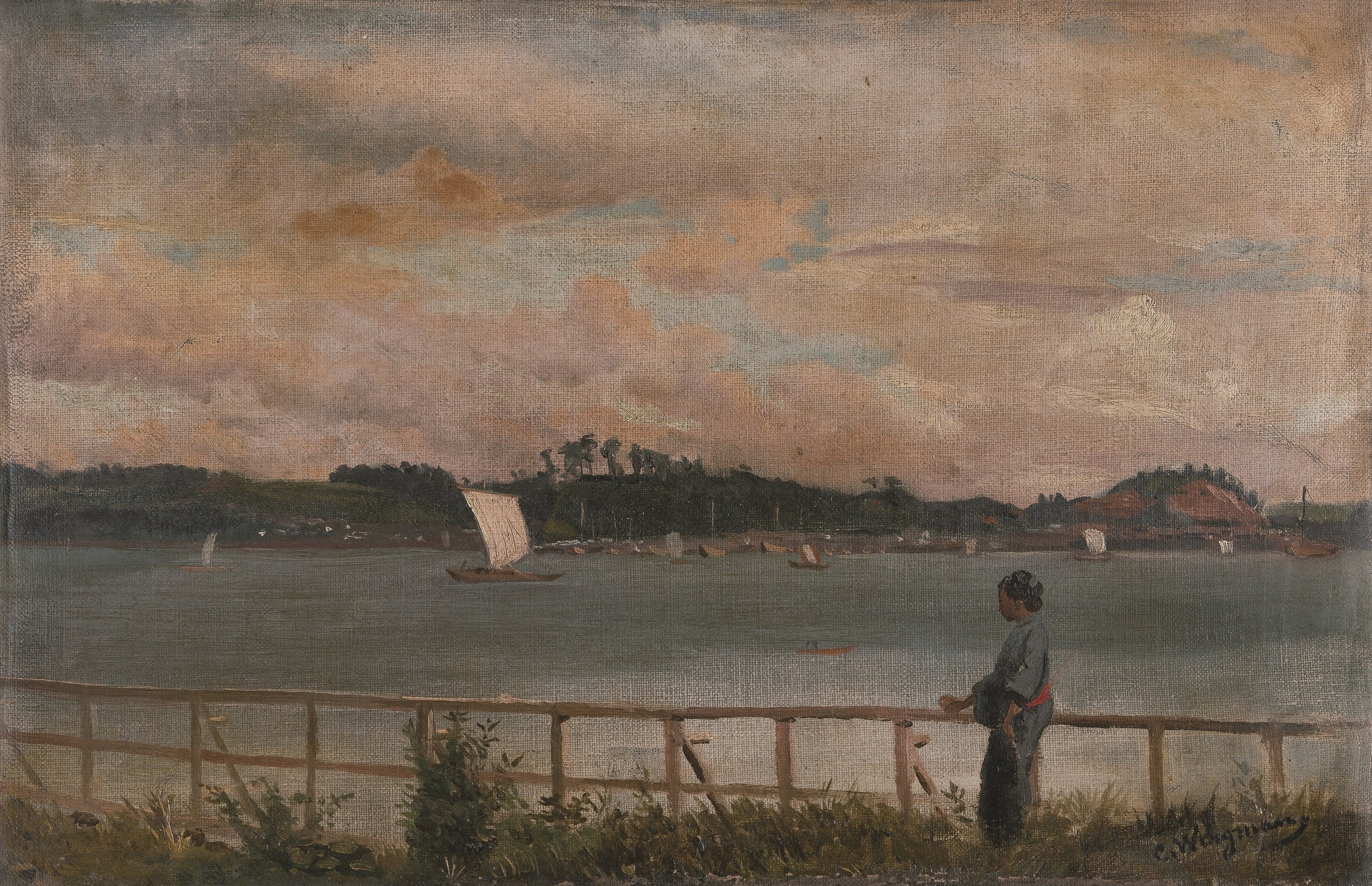 チャールズ・ワーグマン《神奈川》