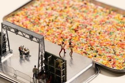 「約１万粒規模のコンサート」©Tatsuya Tanaka