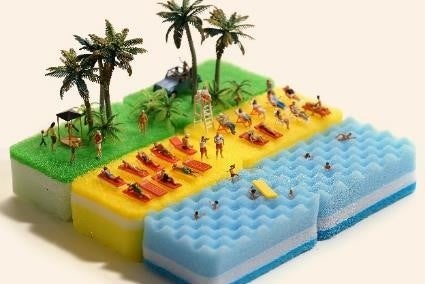 「疲れを洗いながしにきました」©Tatsuya Tanaka