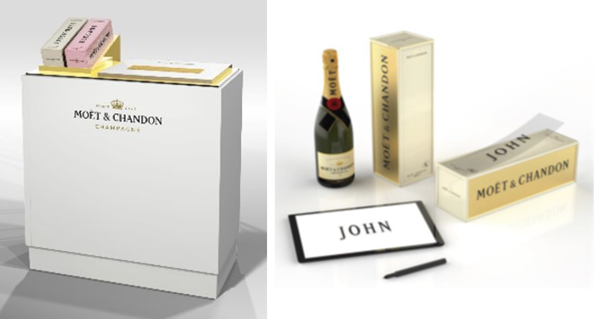 モエ・エ・シャンドン “ザ ギフトショップ”」日本橋三越本店に