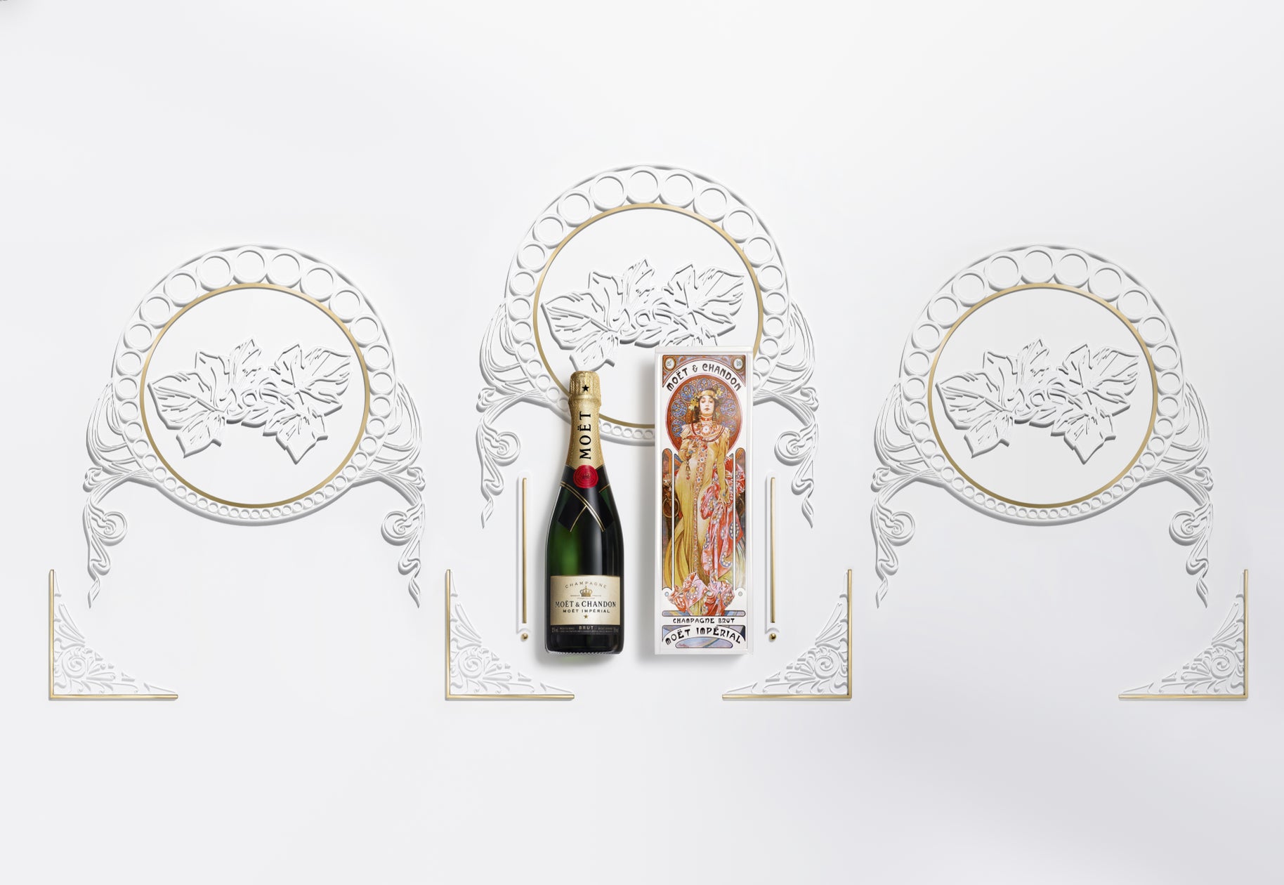 モエ・エ・シャンドン 創業280周年記念 アルフォンス・ミュシャ ギフト モエ・エ・シャンドン 創業280周年記念 アルフォンス・ミュシャ ギフト