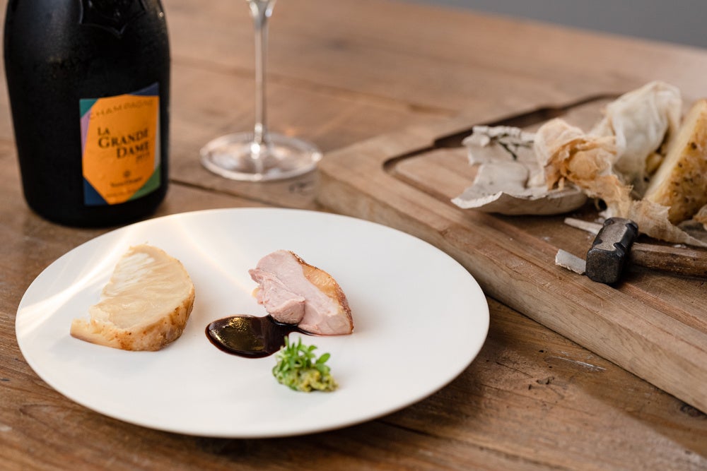 地鶏（軍鶏）／根セロリ／ふきのとう