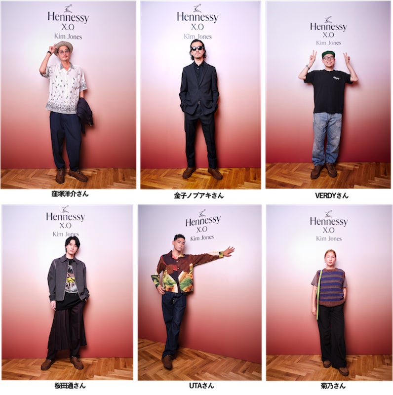 ファッションデザイナー、キム・ジョーンズ氏とHennessy X.Oの ファッションデザイナー、キム・ジョーンズ氏とHennessy X.Oの