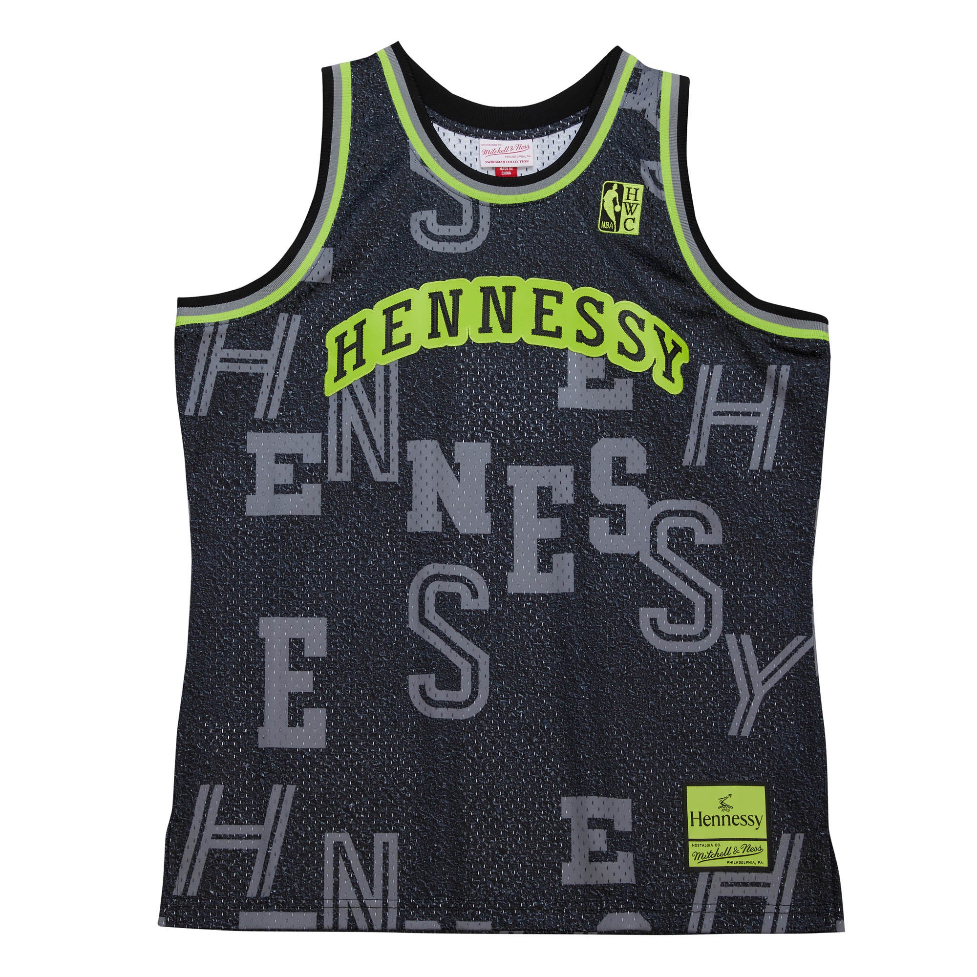 NBA ユニフォーム　Hennessy コラボ Men's NBA x Hennessy Mitchell & Ness Black Hardwood Classics